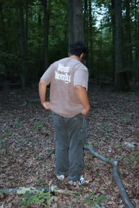 WASHED COCOA DIVIN3 DIVINITY TEE