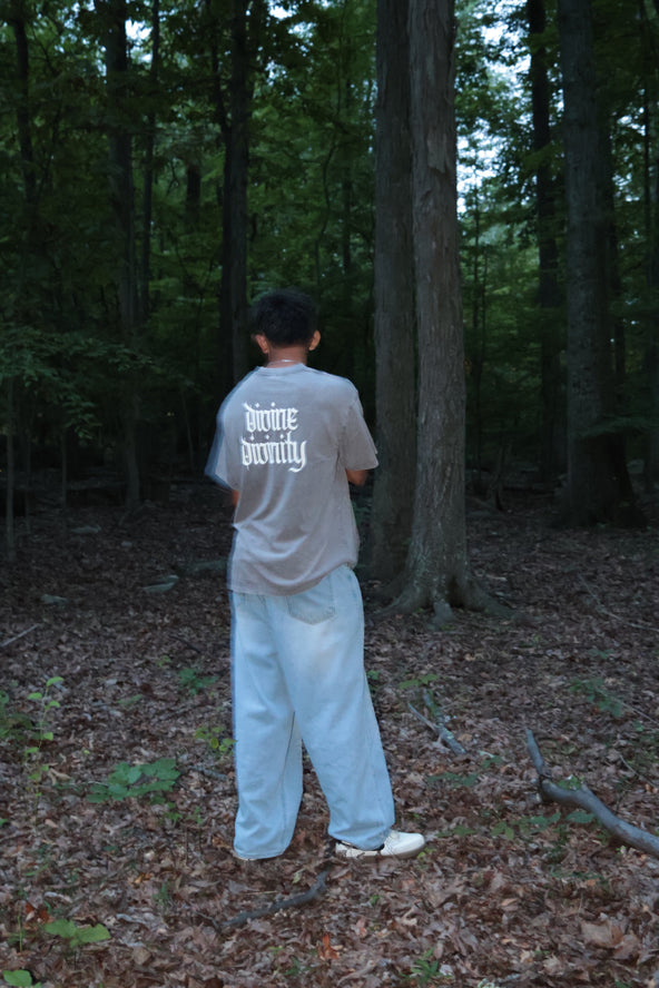 WASHED ASH DIVIN3 DIVINITY TEE