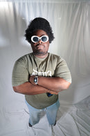 WASHED SAGE DIVIN3 DIVINITY TEE