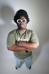 WASHED SAGE DIVIN3 DIVINITY TEE