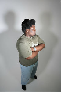 WASHED SAGE DIVIN3 DIVINITY TEE