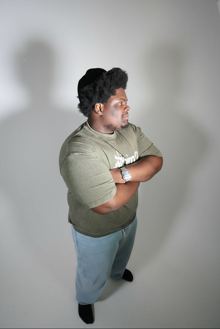 WASHED SAGE DIVIN3 DIVINITY TEE